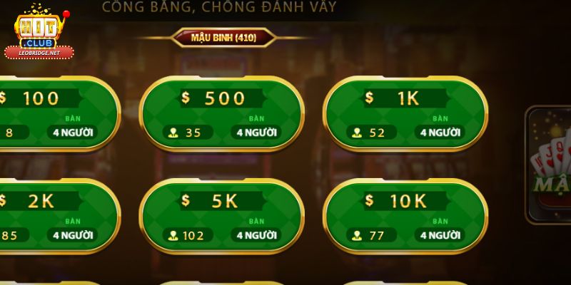 Bài Mậu Binh Hitclub - Những Điều Cần Biết và Cách Chơi