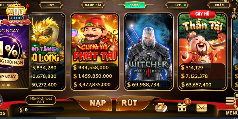 Cốt game Hit Club chơi nổ hu uy tín